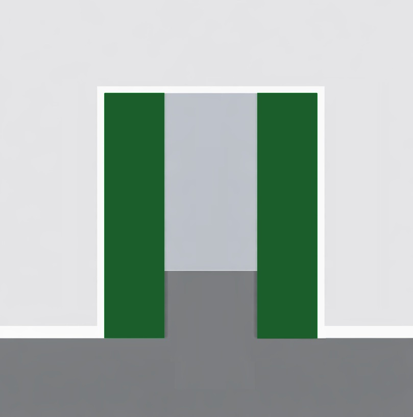 Doublesided cavity frame