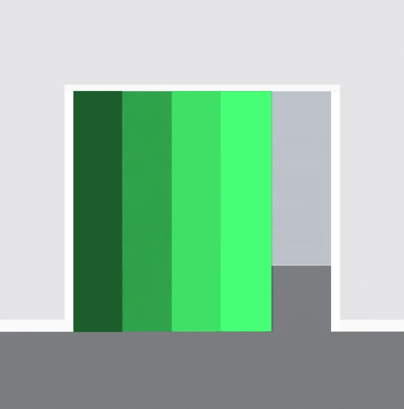 Telescopic (4 doors) cavity frame